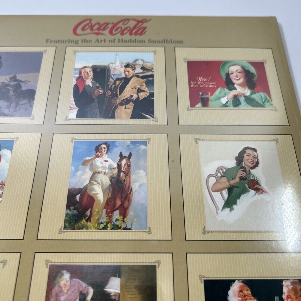 2008 Coca‎ Cola 16 Month Calendar Featuring Art by Haddon Sundblom Sealed NEW - Picture 5 of 9